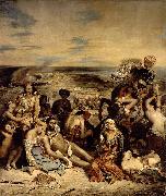 Eugene Delacroix Le Massacre de Scio oil painting artist